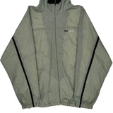 Reebok Windbreaker - XL Gray Polyester