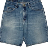 Wrangler Denim Shorts - 33W 10L Blue Cotton
