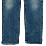 501 Levis Jeans - 35W 32L Blue Cotton