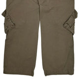 Matchstick Cargo Pants - 34W 30L Brown Cotton