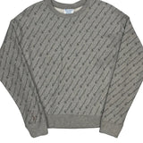 Reverse Weave Champion Sweatshirt - Medium Gray Cotton Blend