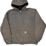 Carhartt Hoodie - XL Gray Cotton Blend