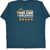 Five Star Home Services Carhartt T-Shirt - XL Blue Cotton