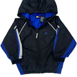 Age 4 Starter Windbreaker - Small Black Nylon