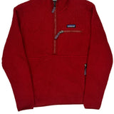Patagonia Fleece - Small Red Polyester
