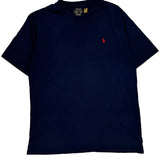 Age 15 Polo By Ralph Lauren T-Shirt - XL Navy Cotton