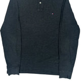 Tommy Hilfiger Slim Fit Polo Shirt - Medium Grey Cotton