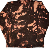 Browns Football Reebok Nfl Long Sleeve T-Shirt - Large Brown Cotton