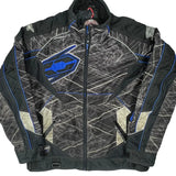 Racewear Castle X Racewear Graphic Ski Jacket - Medium Grey Polyester