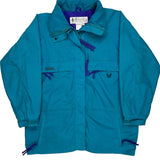 Columbia Windbreaker - Large Blue Nylon
