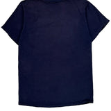 American Pride Jerzees Single Stitch T-Shirt - Medium Navy Cotton