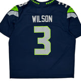 Seahawks Nike Nfl Football Jersey - 2XL Navy Polyester