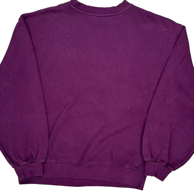 The North Face Sweatshirt - Small Purple Cotton
