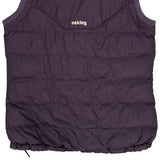 Oakley Vest - Small Purple Polyester