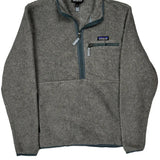 Patagonia 1/4 Zip - Large Gray Polyester