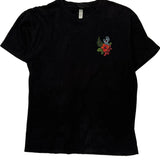 Skateboarding Santa Cruz Graphic T-Shirt - Medium Black Cotton