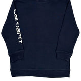 Age 7 Carhartt Hoodie - Small Navy Cotton