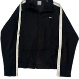 Nike Track Jacket - Medium Black Polyester