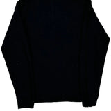 Armani Exchange 1/4 Zip - Large Black Wool