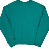 Reverse Weave Champion Graphic Sweatshirt - Medium Green Cotton
