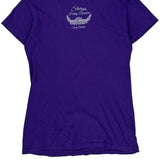 Harley Davidson Graphic T-Shirt - Medium Purple Cotton