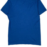 Michigan Unbranded Single Stitch T-Shirt - Medium Blue Cotton Blend