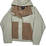 Patagonia Shell Jacket - Large Brown Nylon