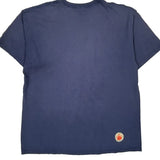 Basketball Nike Graphic T-Shirt - XL Blue Cotton