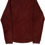 Rei Fleece Jacket - Small Burgundy Polyester