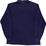 Polo By Ralph Lauren Long Sleeve Polo Shirt - XL Navy Cotton