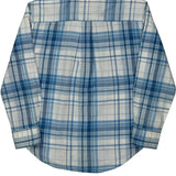 Age 4 Ralph Lauren Checked Shirt - XS Blue Cotton