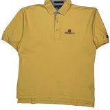 Tommy Hilfiger Polo Shirt - Large Yellow Cotton