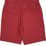 Tommy Hilfiger Chino Shorts - 32W 9L Red Cotton