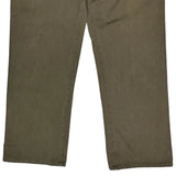 Sickle Cargo Trousers - 34W 30L Khaki Cotton