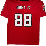 Falcons Reebok Nfl Football Jersey - Large Red Polyester