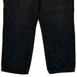 Polar King Carpenter Trousers - 35W 32L Black Cotton