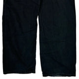 Carhartt Double Knee Carpenter Pants - 31W 30L Black Cotton