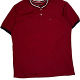 Tommy Hilfiger T-Shirt - Large Red Cotton