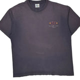 Single Stitch Christian-Themed West Wear Graphic T-Shirt - XL Gray Cotton