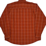 Wrangler Checked Shirt - XL Orange Cotton