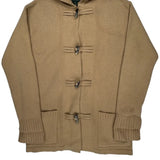 Ralph Lauren Duffle Coat - Medium Beige Merino Wool Blend