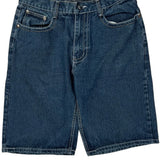 Fiend Denim Shorts - 30W 11L Blue Denim