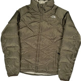550 Fill The North Face Puffer - Large Green Polyester