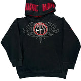 Age 8 Nike Graphic Hoodie - Medium Red Cotton