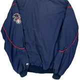 Cleveland Indians Starter Mlb Baseball Jacket - XL Navy Polyester
