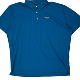 Patagonia Polo Shirt - 2XL Blue Cotton