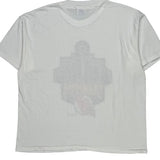 New Jersey Devils Hanes Graphic T-Shirt - XL White Cotton Blend