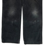Carhartt Carpenter Trousers - 30W 32L Black Cotton