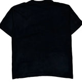 Adidas Graphic T-Shirt - Large Black Cotton
