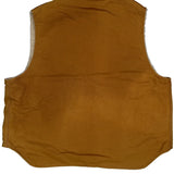 Made In USA Carhartt Vest - 2XL Brown Cotton